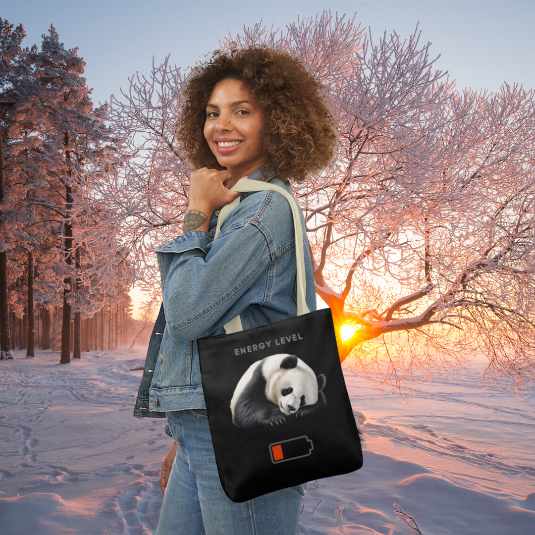 Panda Love Delivered: Personalized Panda Tote Bag - Imagin Vibes - 