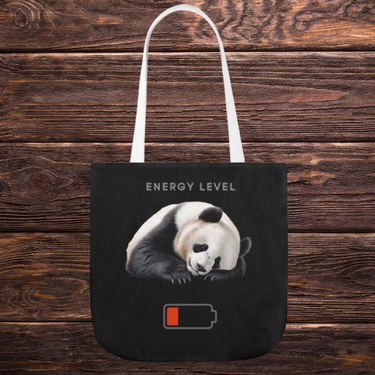 Panda Love Delivered: Personalized Panda Tote Bag - Imagin Vibes - 