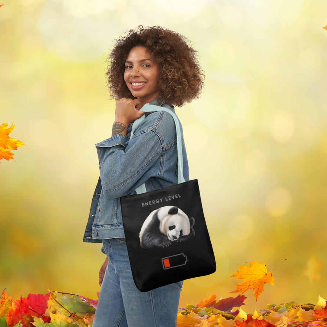 Panda Love Delivered: Personalized Panda Tote Bag - Imagin Vibes - 