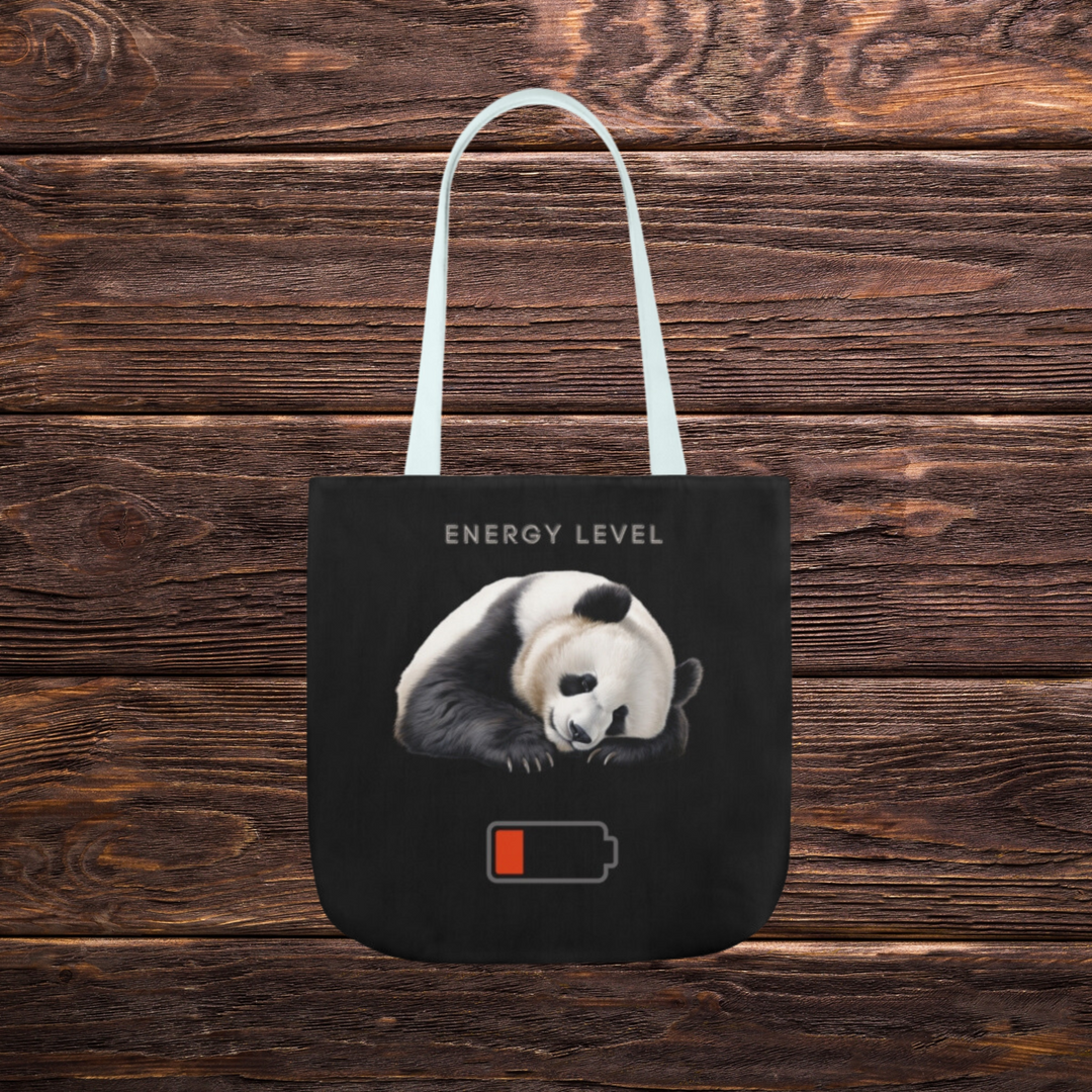 Panda Love Delivered: Personalized Panda Tote Bag - Imagin Vibes - 