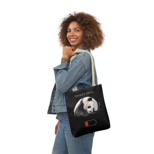 Panda Love Delivered: Personalized Panda Tote Bag - Imagin Vibes - 