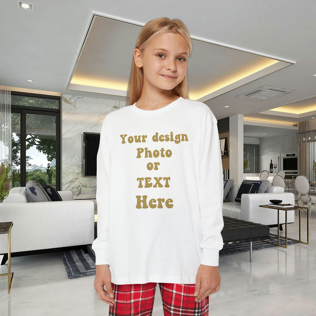 Personalized Holiday Pajamas: Text & Photo! Cozy Cotton Clothing Set Printify