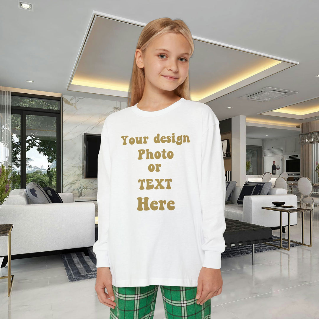 Personalized Holiday Pajamas: Text & Photo! Cozy Cotton Clothing Set Printify