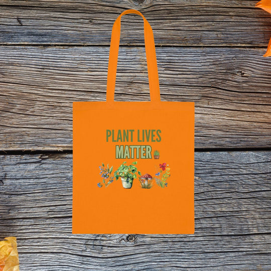 Plant Lady Tote Bag - "Plant Lives Matter" - Imagin Vibes - 