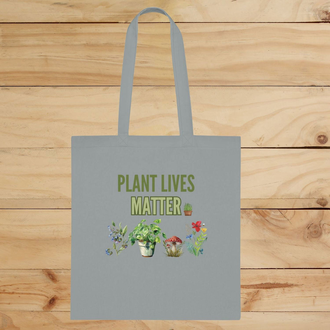 Plant Lady Tote Bag - "Plant Lives Matter" - Imagin Vibes - 