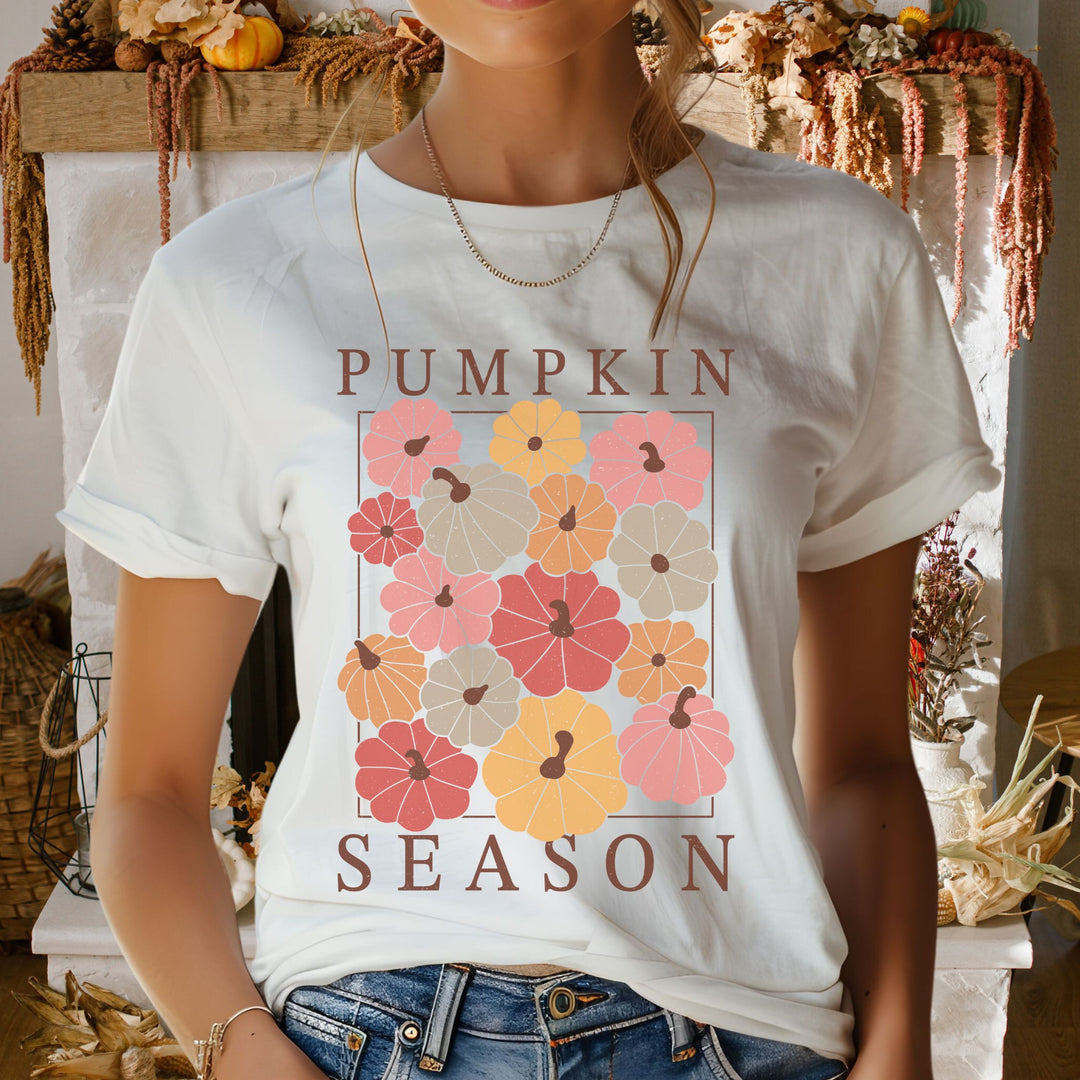 Pumpkin Season: Boho Fall T-Shirt
