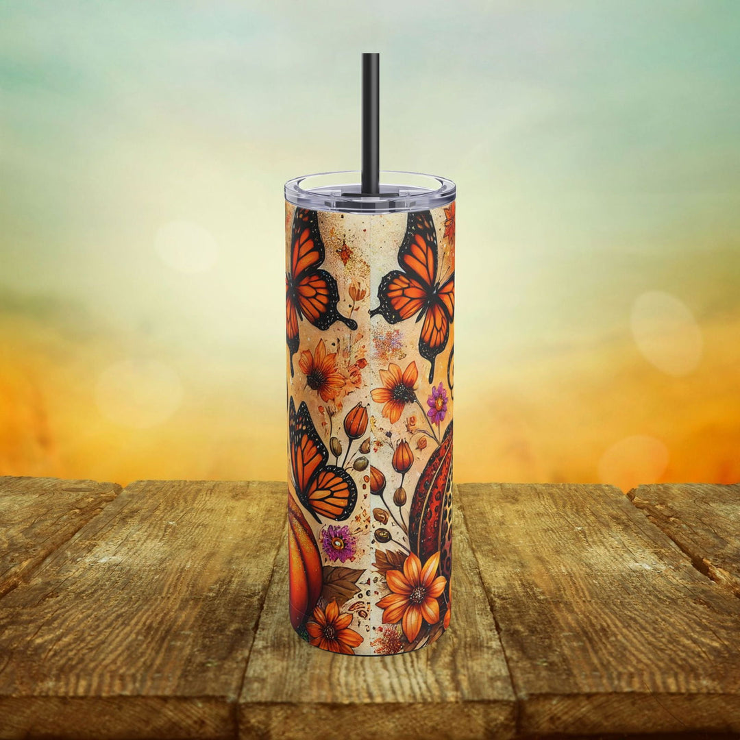 Pumpkin Spice Season Tumbler Mug Printify
