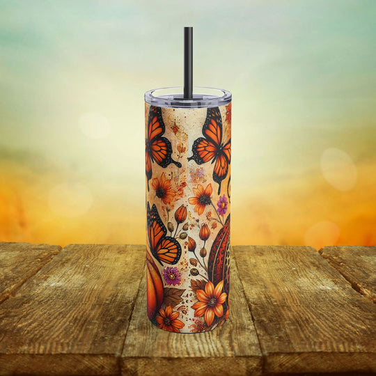 Pumpkin Spice Season Tumbler Mug Printify