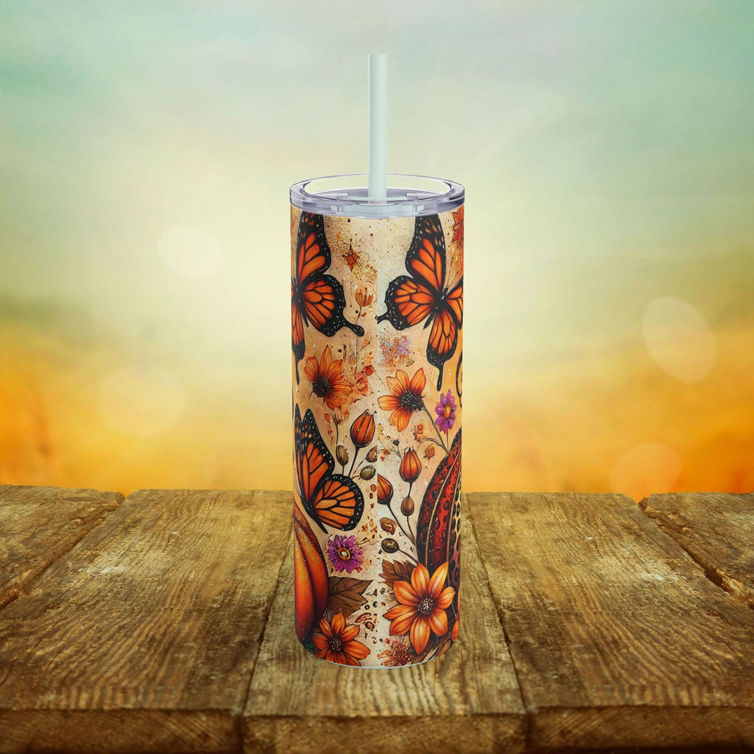 Pumpkin Spice Season Tumbler Mug Printify