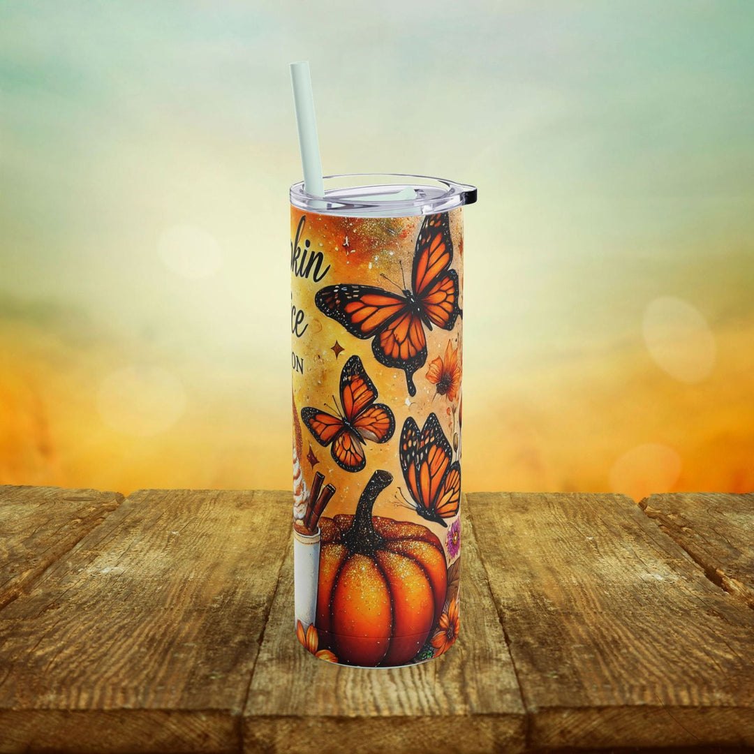 Pumpkin Spice Season Tumbler Mug Printify