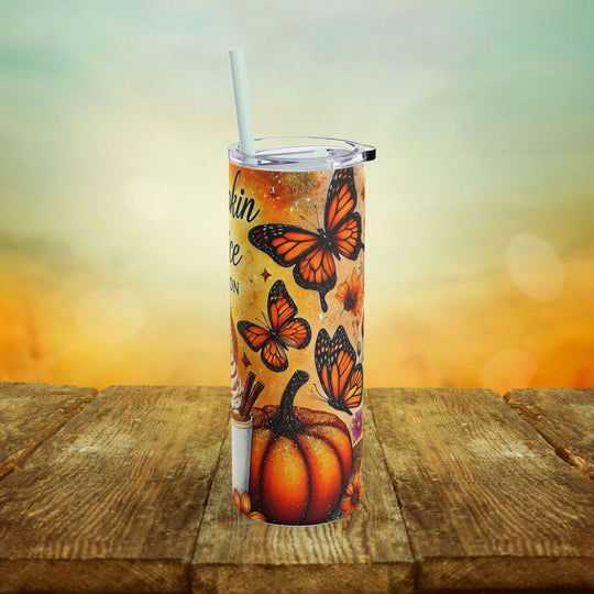 Pumpkin Spice Season Tumbler Mug Printify