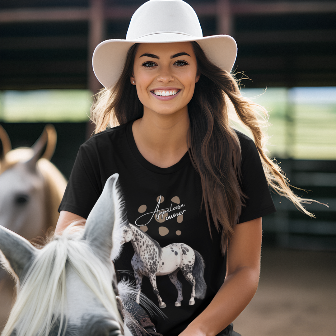 Rep Your Appaloosa Pride: Horse Owner Tee - Imagin Vibes - 