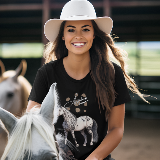 Rep Your Appaloosa Pride: Horse Owner Tee T-Shirt Printify