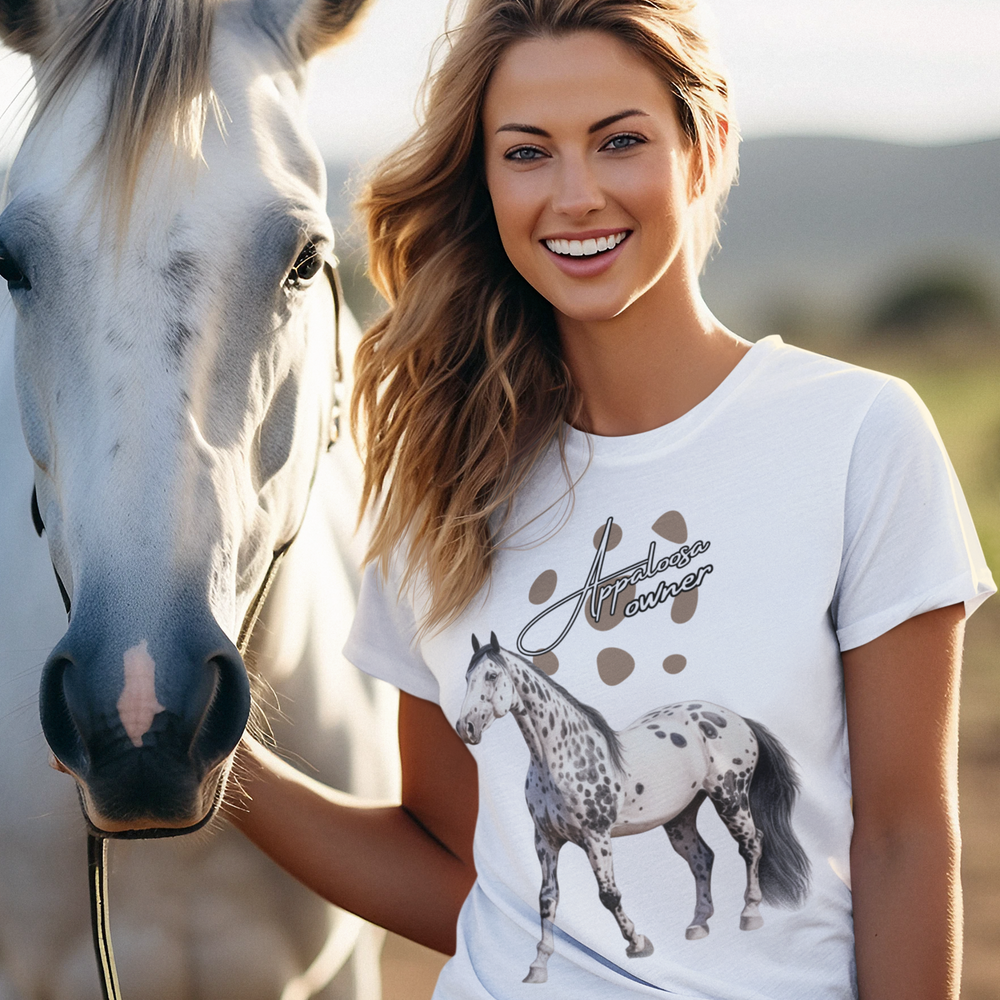 Rep Your Appaloosa Pride: Horse Owner Tee - Imagin Vibes - 