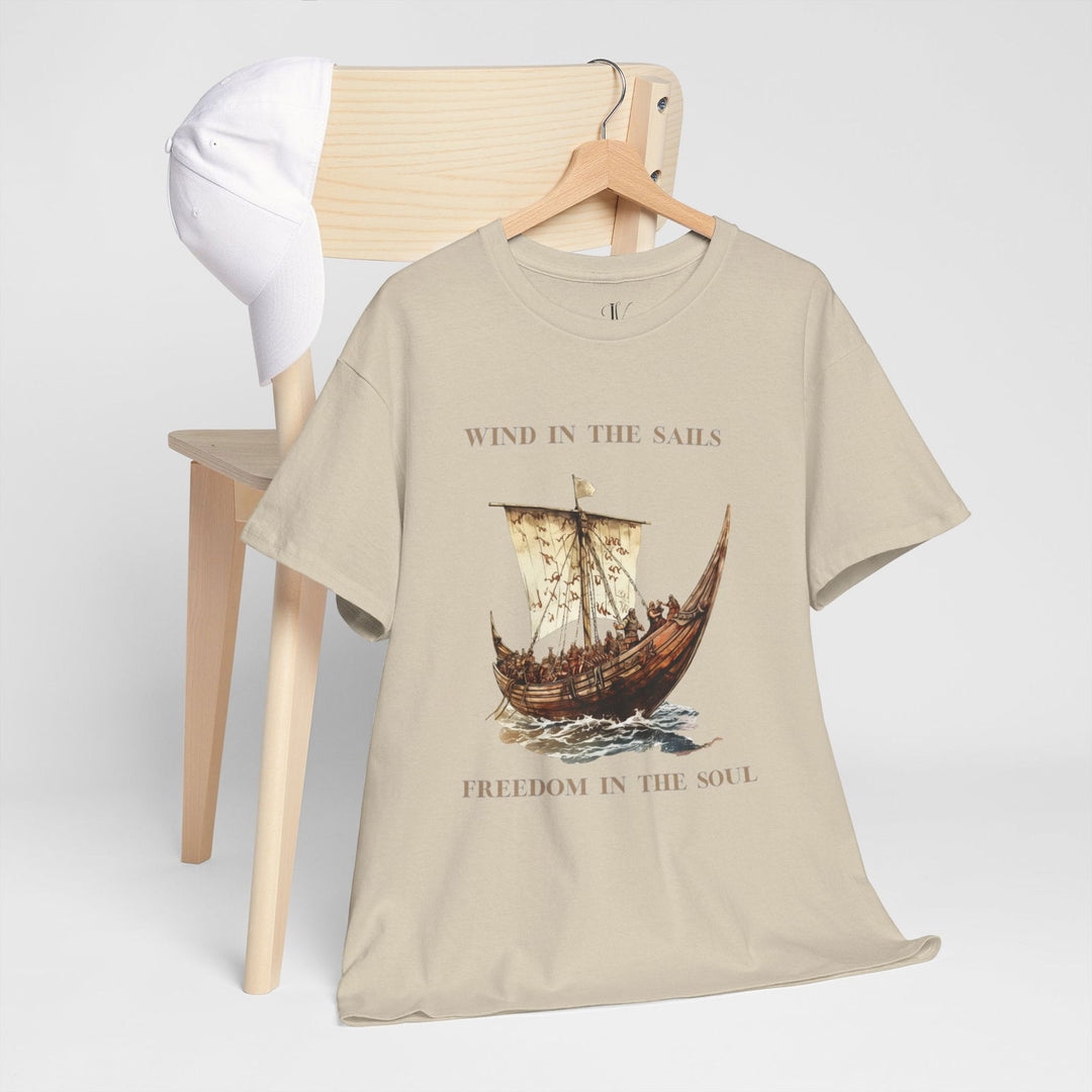 Set Sail in Style: Viking Cruise Tee - "Freedom in Your Soul" - Imagin Vibes - 