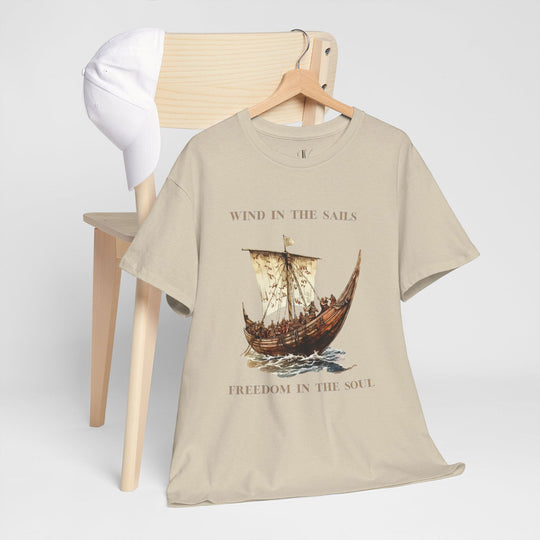 Set Sail in Style: Viking Cruise Tee - "Freedom in Your Soul" - Imagin Vibes - 