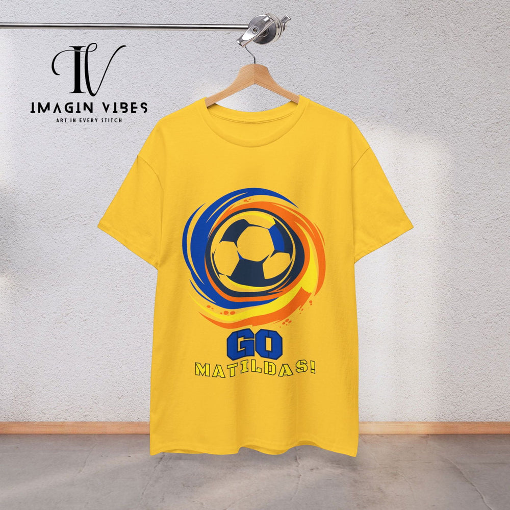Show Your Matildas Pride! Australia Soccer Tee T-Shirt Printify Daisy S