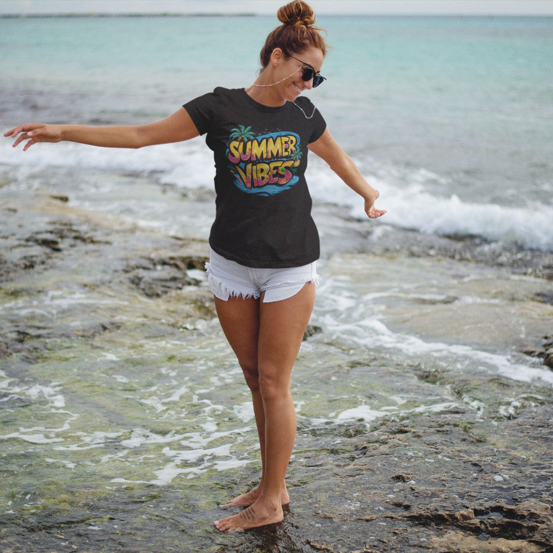 Summer Vibes Unisex T-shirt | Retro T-Shirt Printify