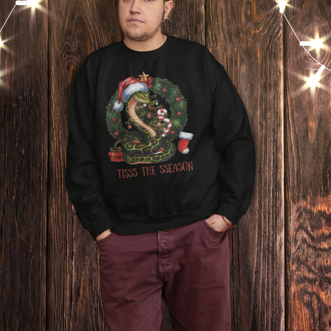 Tis the Season: Snake Christmas Sweatshirt
