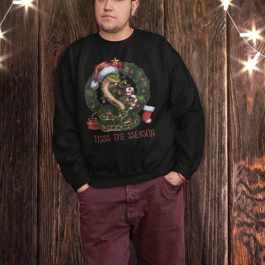 Tis the Season: Snake Christmas Sweatshirt