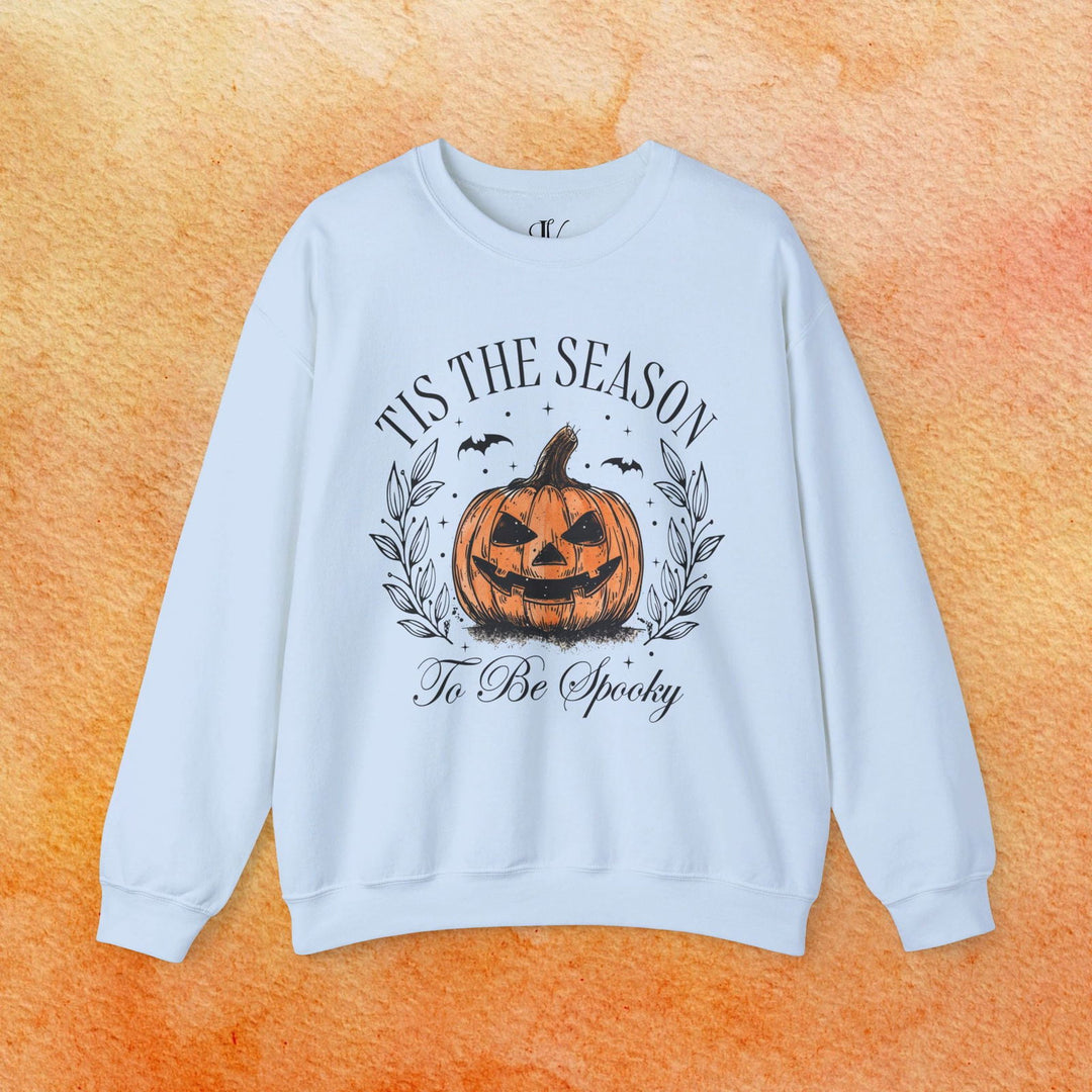 Tis the Season to Be Spooky: Pumpkin Halloween Sweatshirt - Imagin Vibes - 