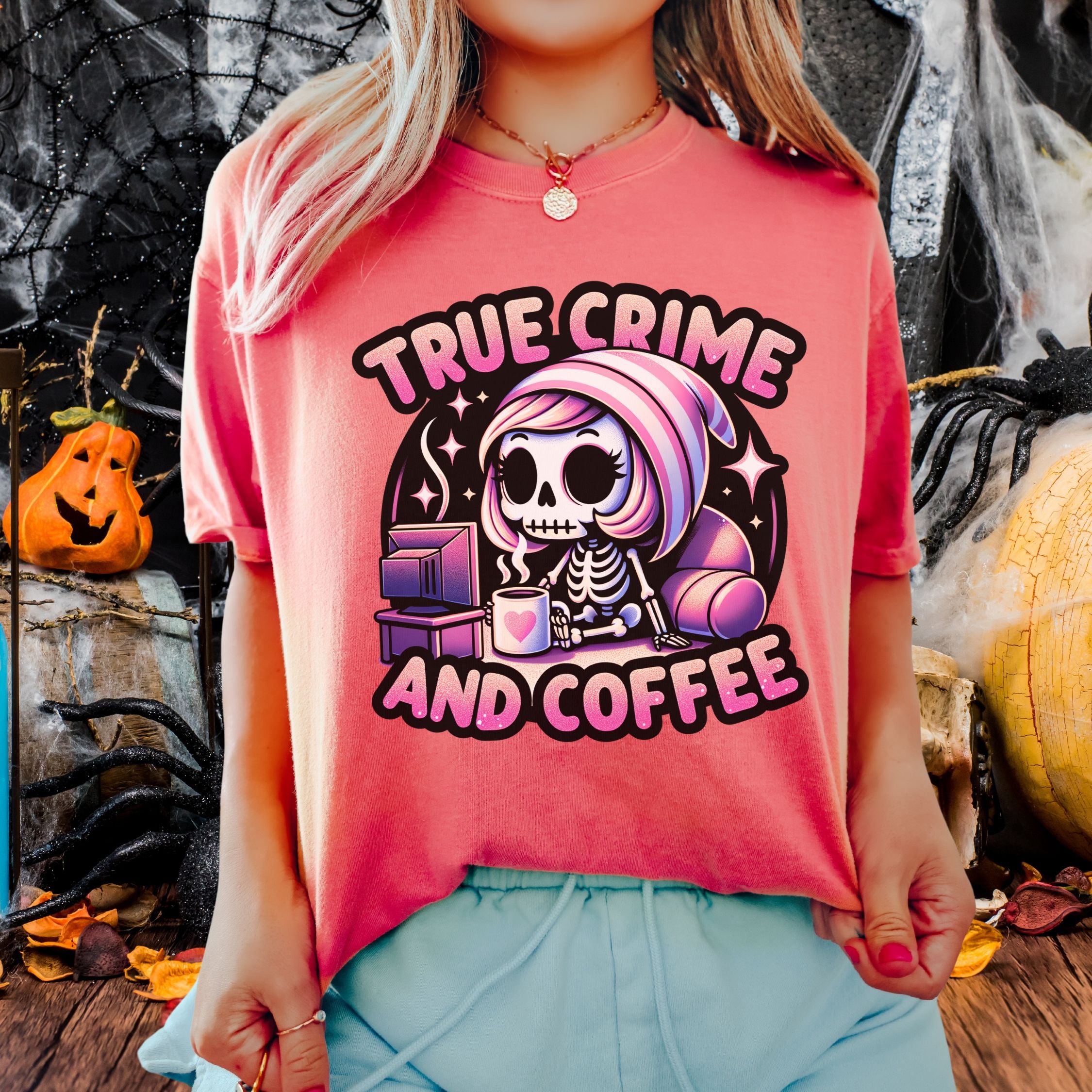 Let's Go Ghouls: Cute Halloween T-Shirt
