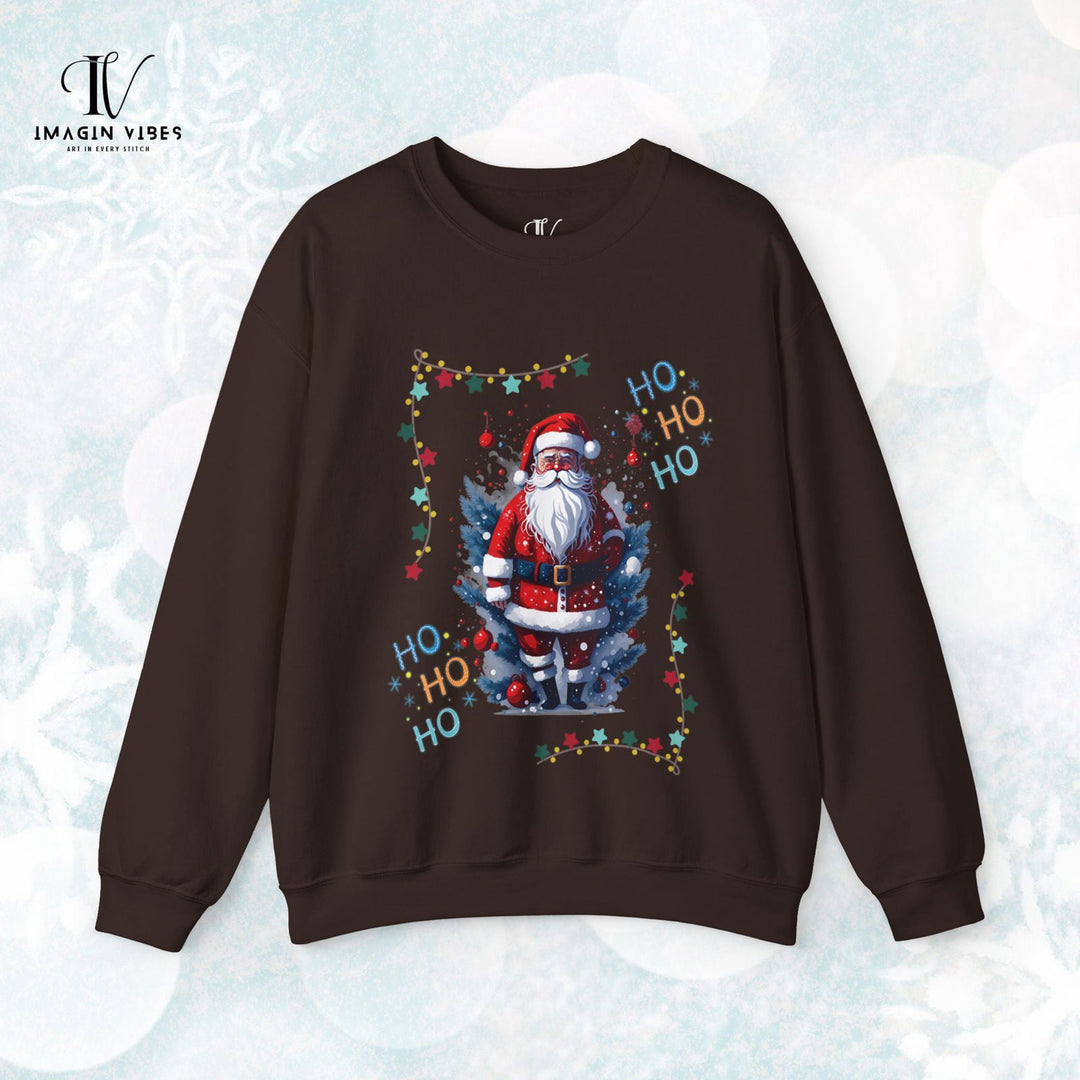 Vintage Vibes: Retro Santa "Ho Ho Ho" Sweatshirt - Imagin Vibes - 