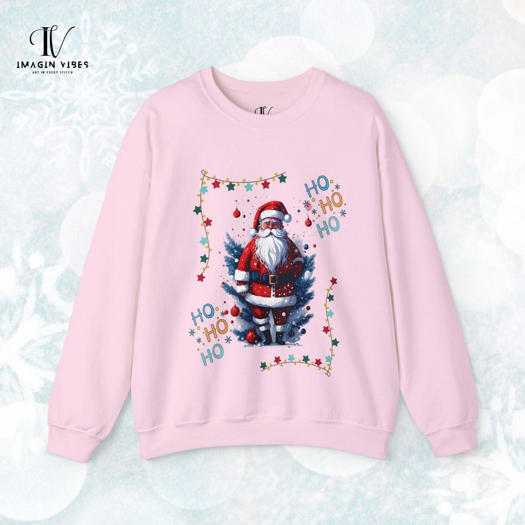 Vintage Vibes: Retro Santa "Ho Ho Ho" Sweatshirt - Imagin Vibes - 