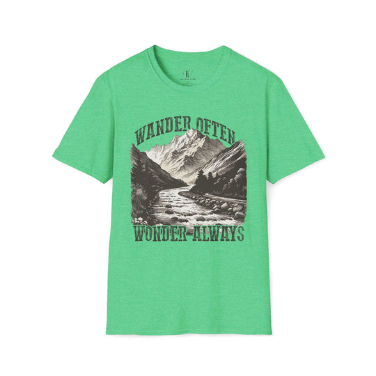 Wander Often, Wonder Always: Hiking Adventure Tee - Imagin Vibes - 