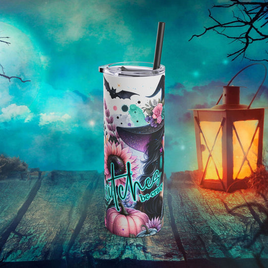 Witches Be Crazy Halloween Tumbler - Imagin Vibes - 