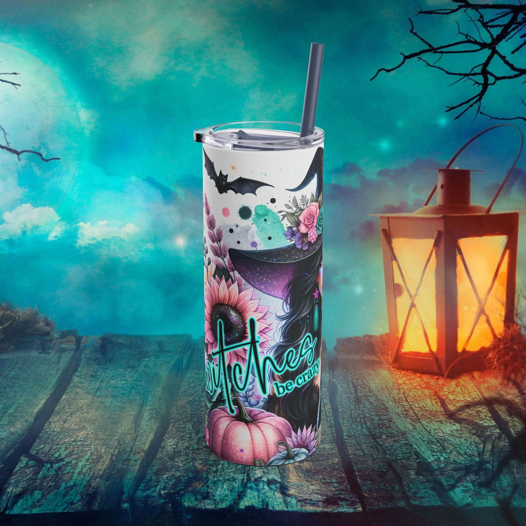 Witches Be Crazy Halloween Tumbler - Imagin Vibes - 