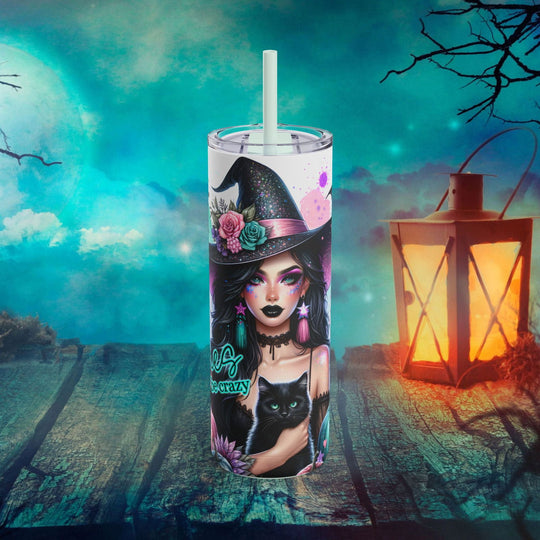 Witches Be Crazy Halloween Tumbler - Imagin Vibes - 