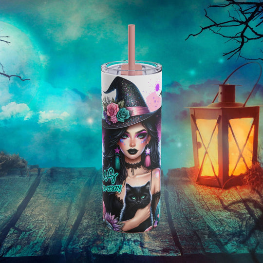 Witches Be Crazy Halloween Tumbler - Imagin Vibes - 