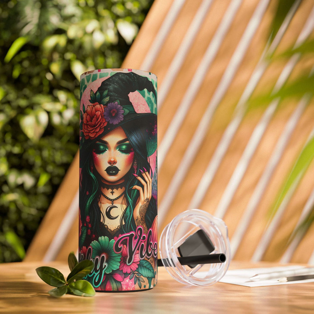 Witchy Vibes Halloween Tumbler - Imagin Vibes - 