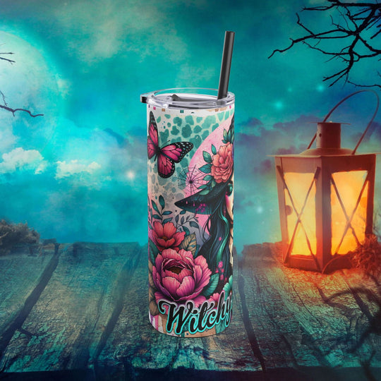 Witchy Vibes Halloween Tumbler - Imagin Vibes - 