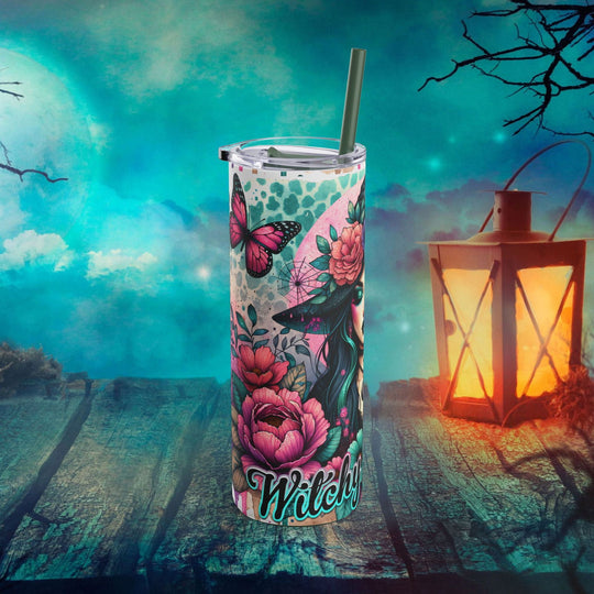 Witchy Vibes Halloween Tumbler - Imagin Vibes - 