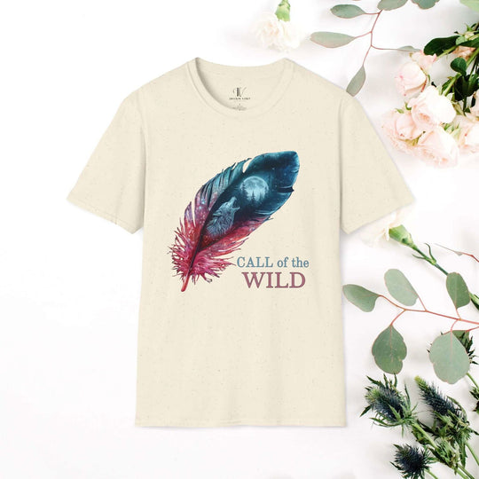 Wolf Howls at the Moon: Wilderness Spirit Tee - Imagin Vibes - 