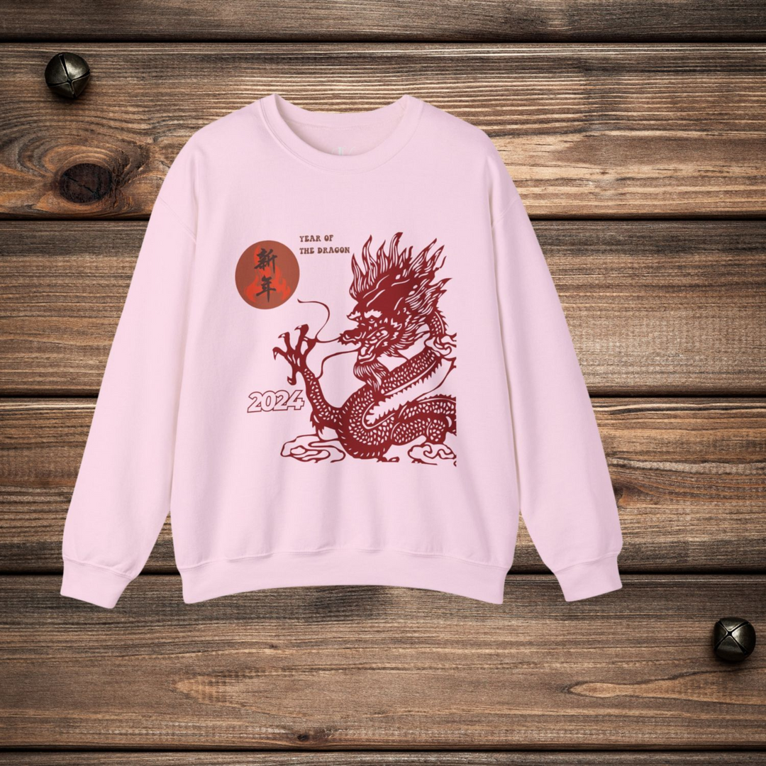 Year of the Dragon: 2024 Lunar New Year Sweatshirt - Imagin Vibes - 