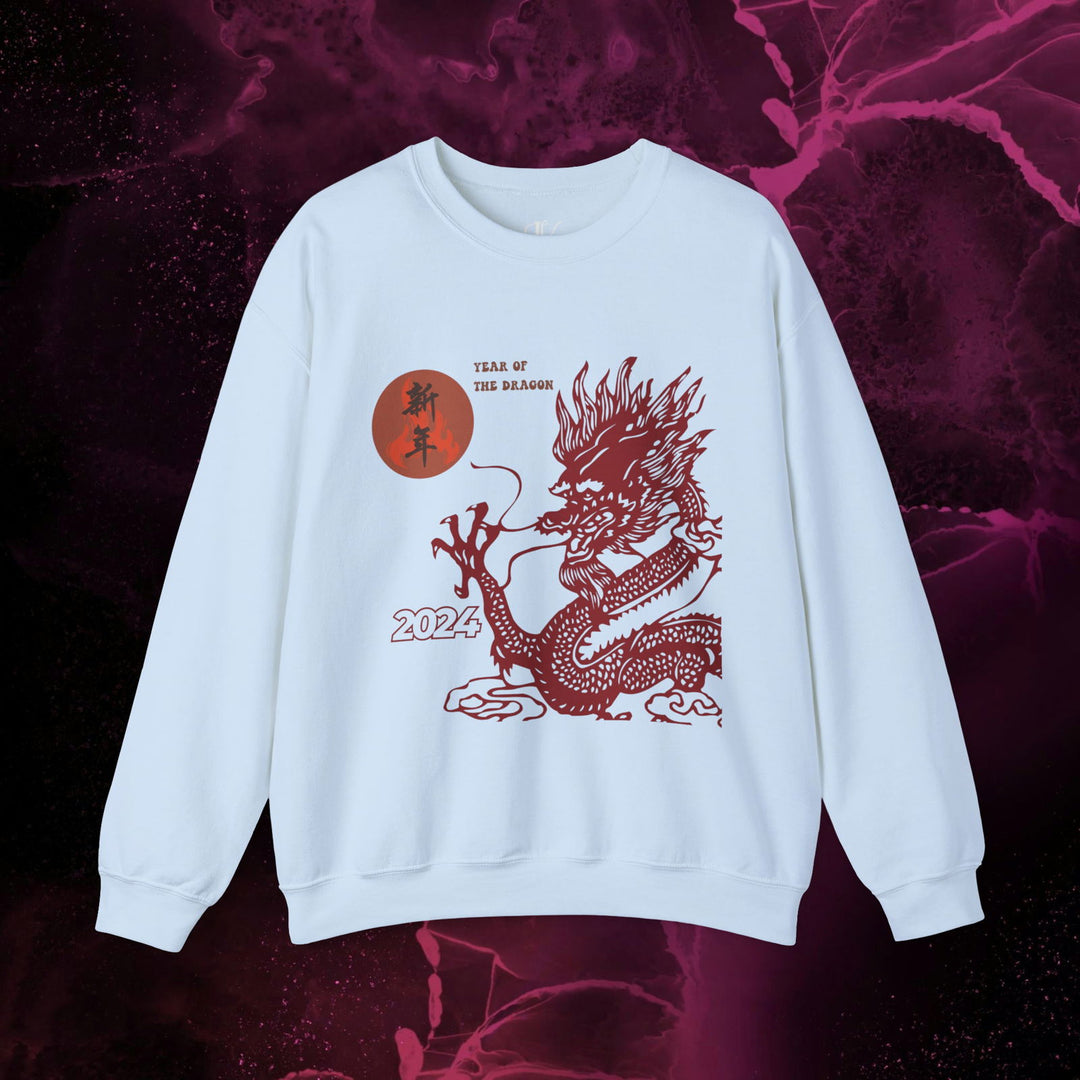 Year of the Dragon: 2024 Lunar New Year Sweatshirt - Imagin Vibes - 