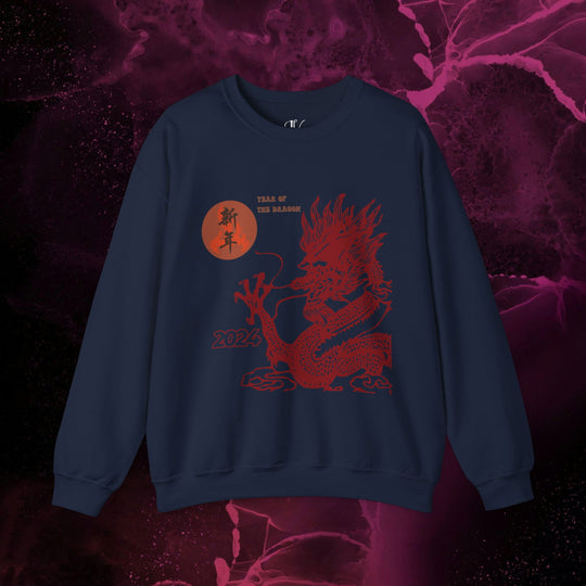 Year of the Dragon: 2024 Lunar New Year Sweatshirt - Imagin Vibes - 