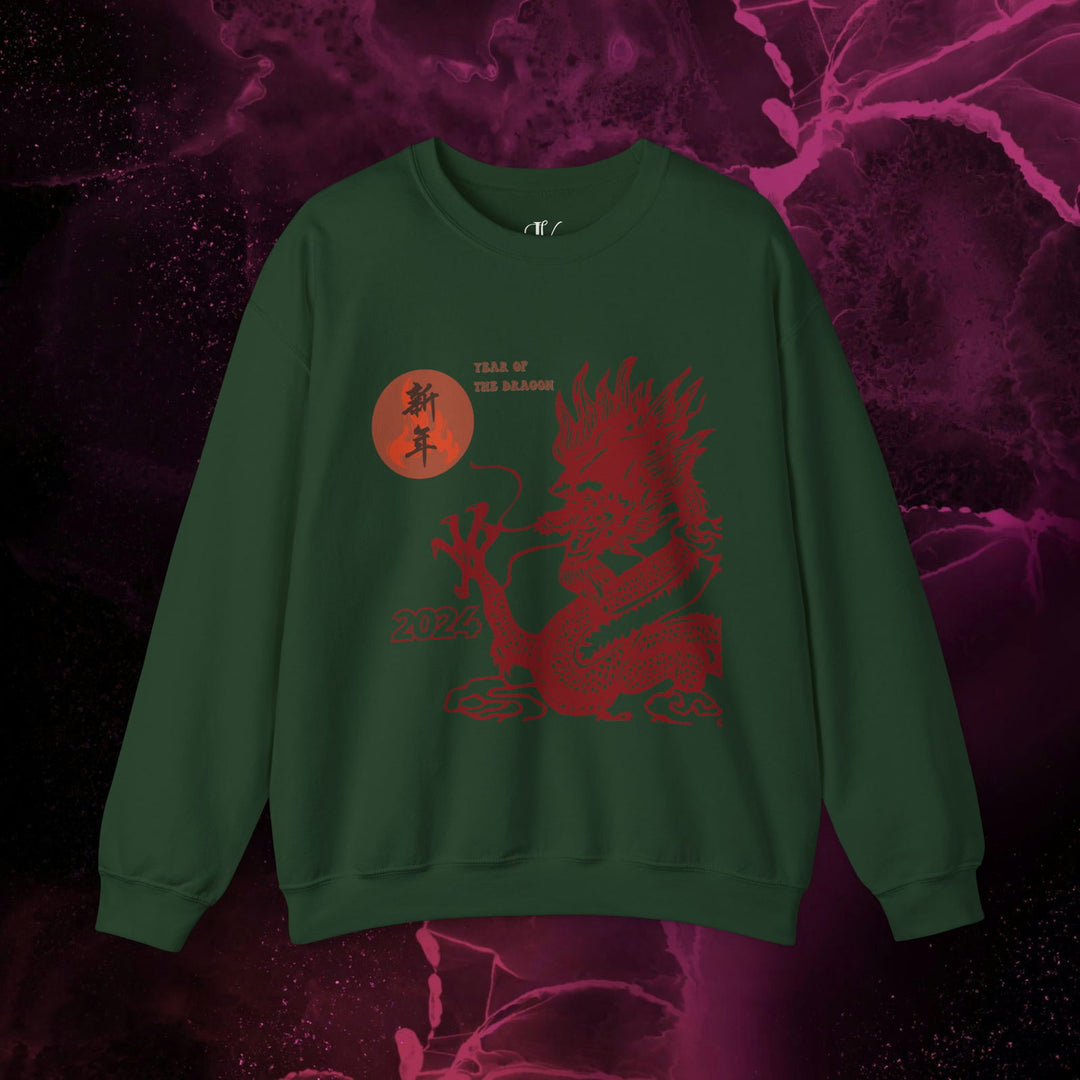 Year of the Dragon: 2024 Lunar New Year Sweatshirt - Imagin Vibes - 