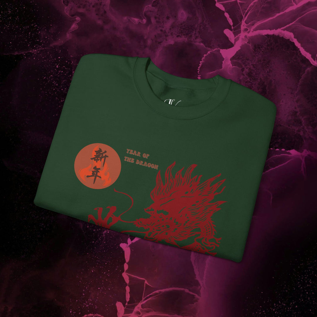 Year of the Dragon: 2024 Lunar New Year Sweatshirt - Imagin Vibes - 