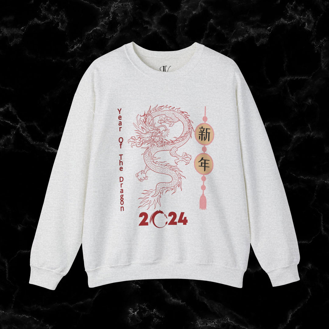 Year of the Dragon: 2024 Lunar New Year Sweatshirt - Imagin Vibes - 