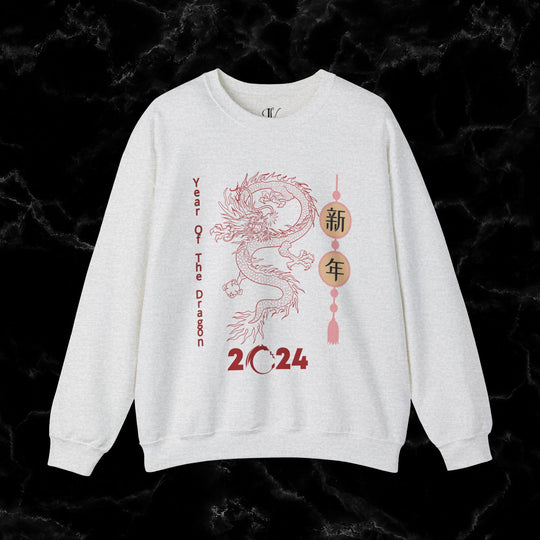 Year of the Dragon: 2024 Lunar New Year Sweatshirt - Imagin Vibes - 