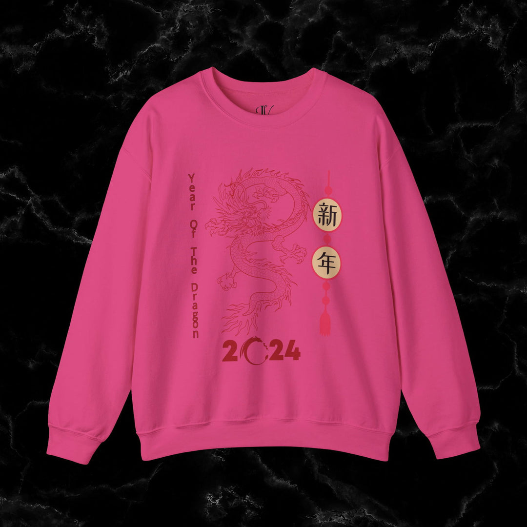 Year of the Dragon: 2024 Lunar New Year Sweatshirt - Imagin Vibes - 