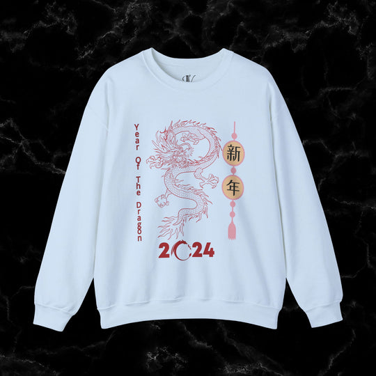 Year of the Dragon: 2024 Lunar New Year Sweatshirt - Imagin Vibes - 