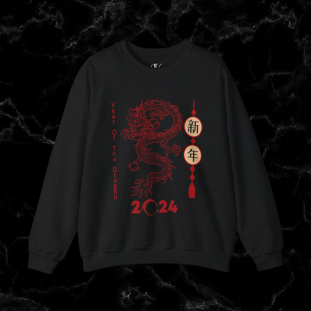 Year of the Dragon: 2024 Lunar New Year Sweatshirt - Imagin Vibes - 