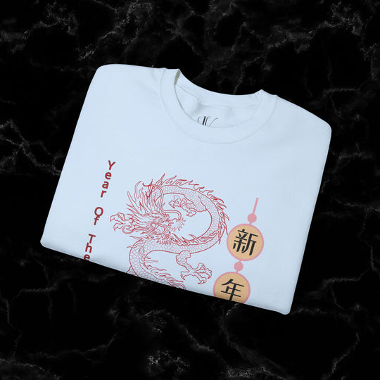 Year of the Dragon: 2024 Lunar New Year Sweatshirt - Imagin Vibes - 