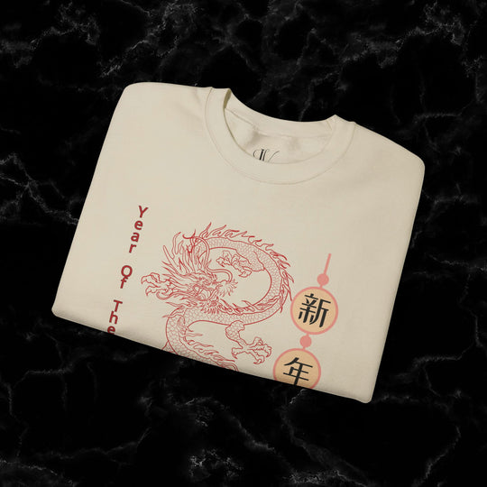 Year of the Dragon: 2024 Lunar New Year Sweatshirt - Imagin Vibes - 