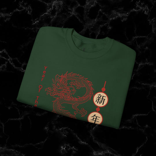 Year of the Dragon: 2024 Lunar New Year Sweatshirt - Imagin Vibes - 